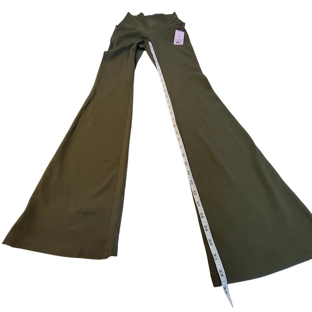 Wild Fable Olive Green  Flare cut for added style Pants XXS Cotton Spandex Blend - Picture 7 of 8